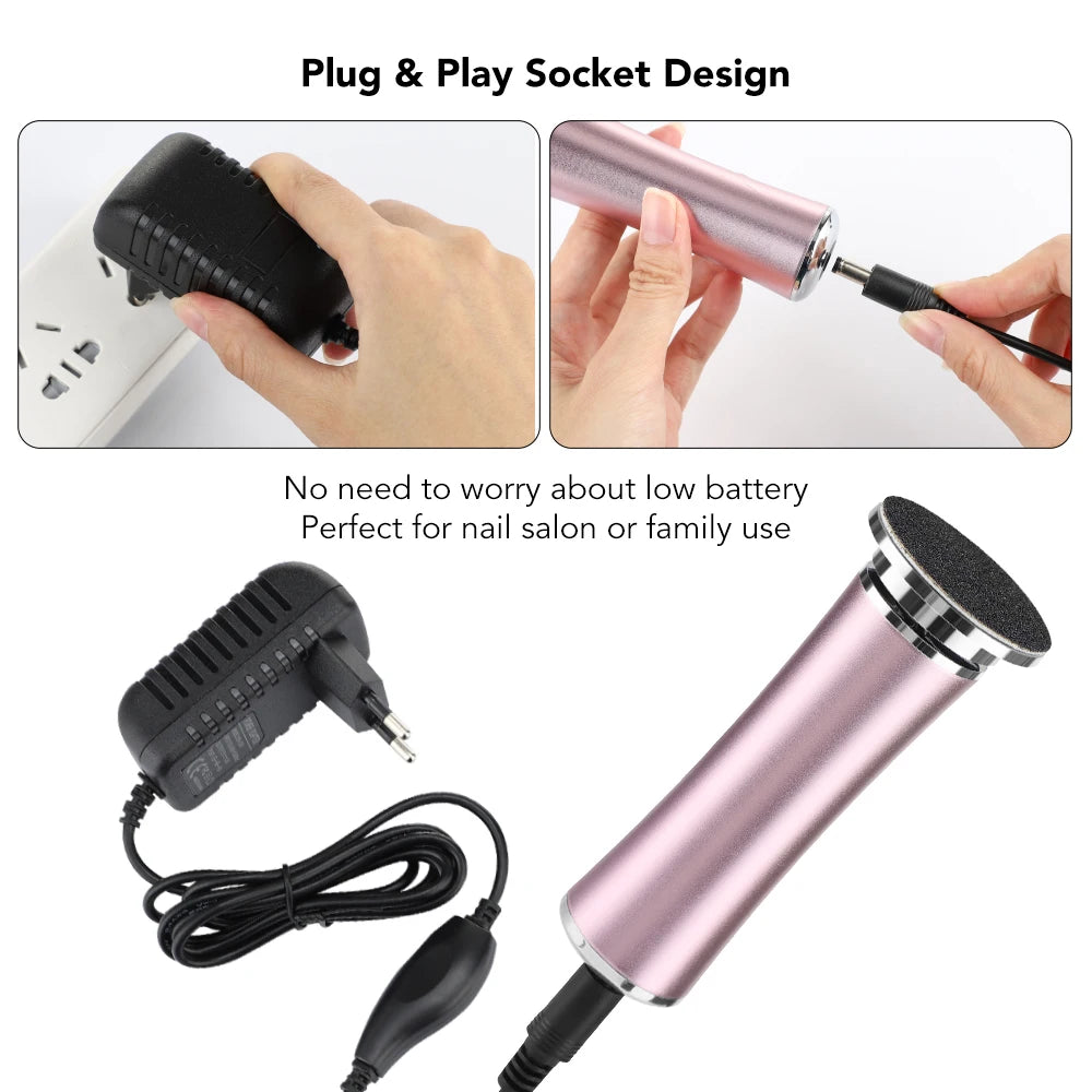 Electric Foot Callus Remover Foot Care File Heels
