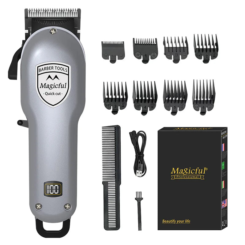 Hair Clipper Hair Trimmer For Men Rechargeable Trimmer