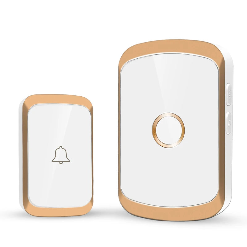 Smart Wireless Doorbell Door Chime Kit No Socket Required