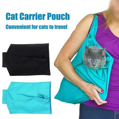 Anti-Scratching Cat Carrier Pouch Washable Tote Design