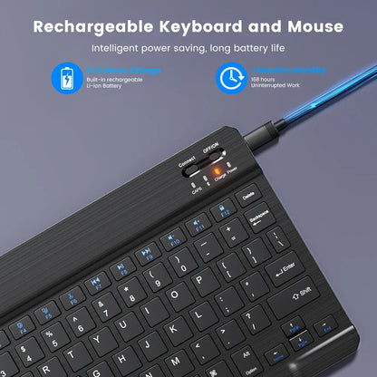 Ultra-Slim Bluetooth-compatible Keyboard Portable Mini Wireless