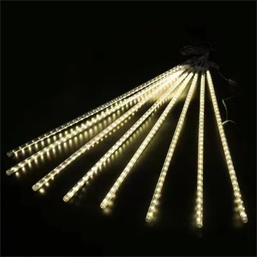 Outdoor LED Meteor Shower Lights Falling Rain Drop