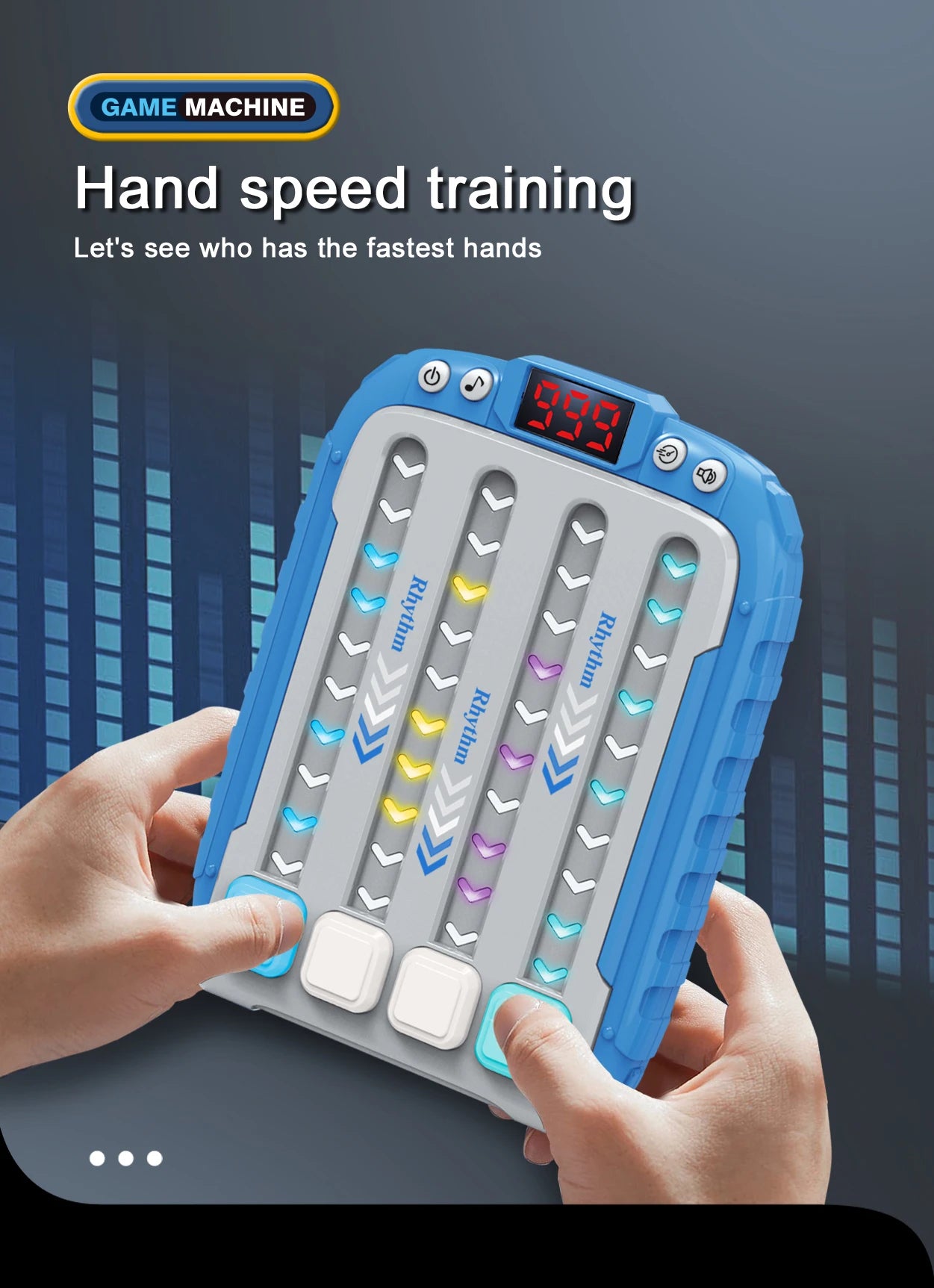 Decompress game consoles Defusing music exercise