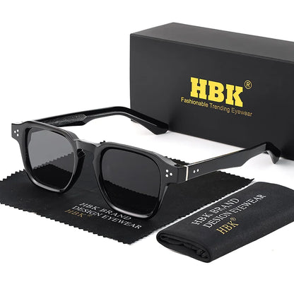 HBK Fashion Punk Sunglasses for men Classic Square