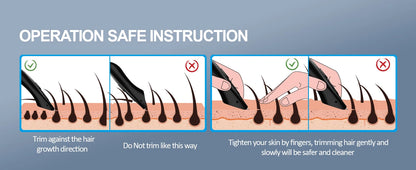 Body Hair Trimmer for Men Electric Groin Hair Trimmer