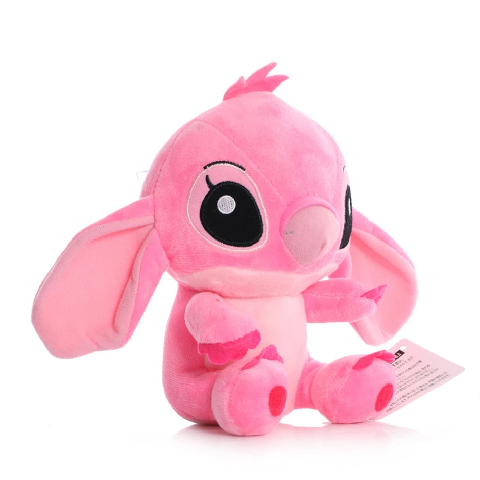 20cm Angel Stitch Disney Plush Keychains Low Taxes
