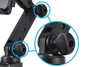 2-in-1 Cup Holder Phone Mount – 360° Rotatable Long Arm Expander