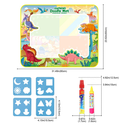 Magic Water Drawing Mat Coloring Doodle Mat