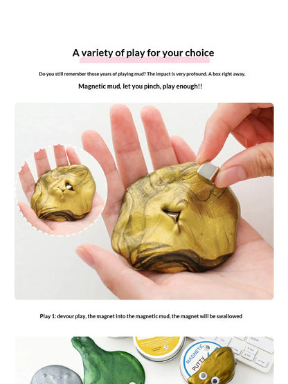 Magnetic Putty Slime Gravity Defying Magnet Toy