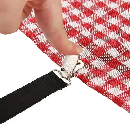 Bed Sheet Fasteners Adjustable Elastic Straps Mattress