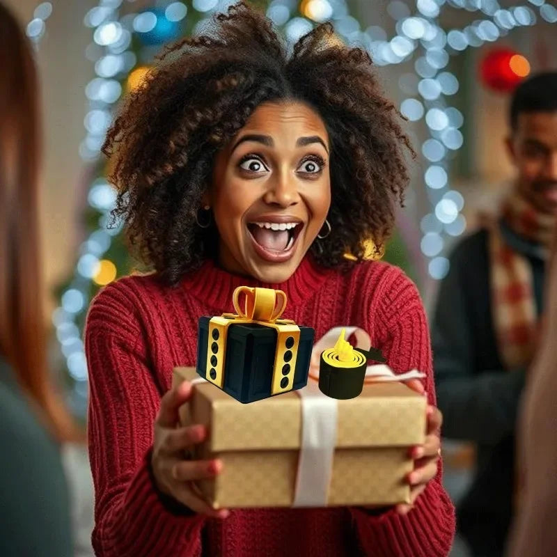The Annoying Present with Middle Finger in A Box Gift Box