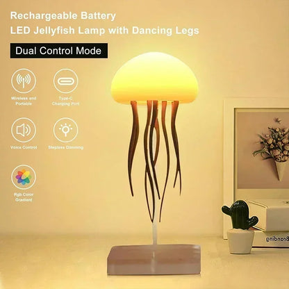 Upgraded Silent Jellyfish Lamp, Jelly Fish Light