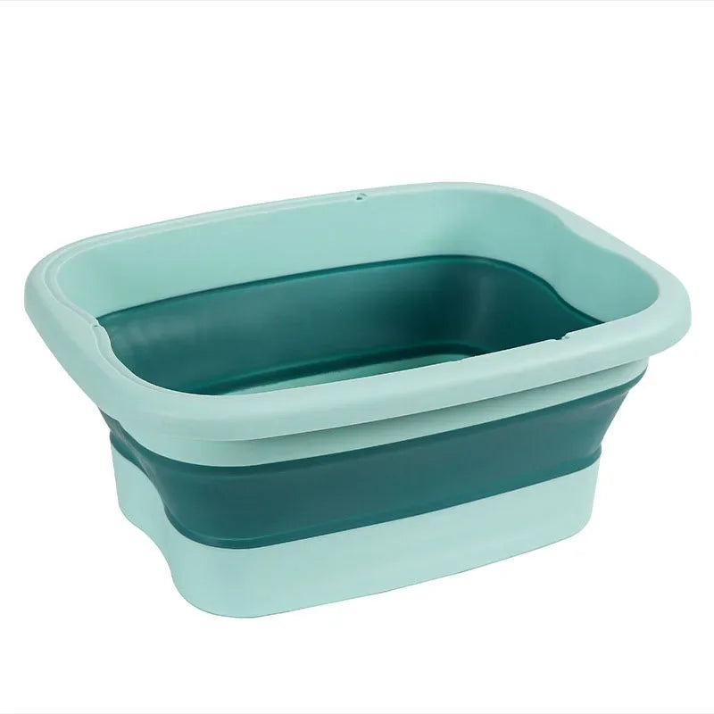 Foldable Footbath Massage Bucket Soaking Bucket Folding