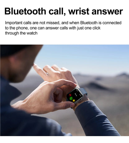 New Women Men AI Smart Diagnosis Watch HRV+PPG Blood Pressure