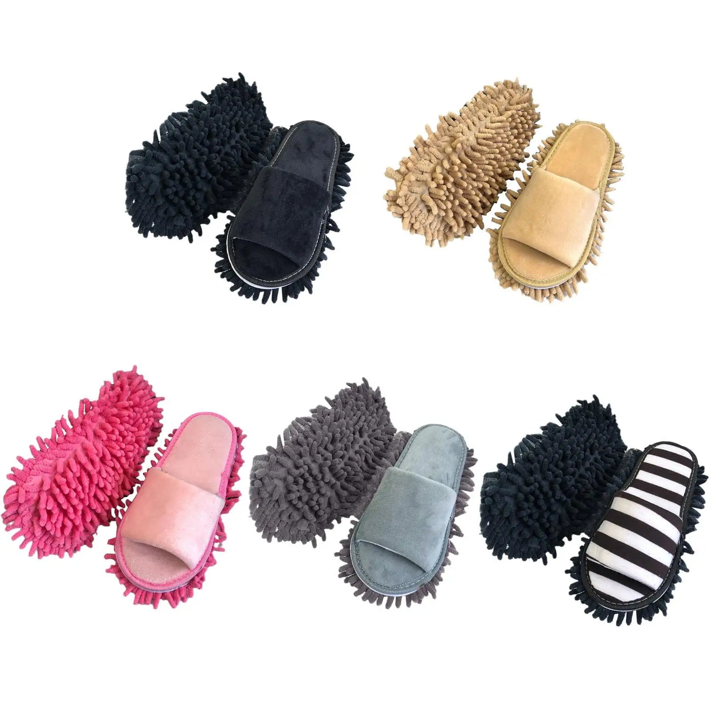Lazy Mop Slippers Floor Dust Cleaning Slippers Shoes