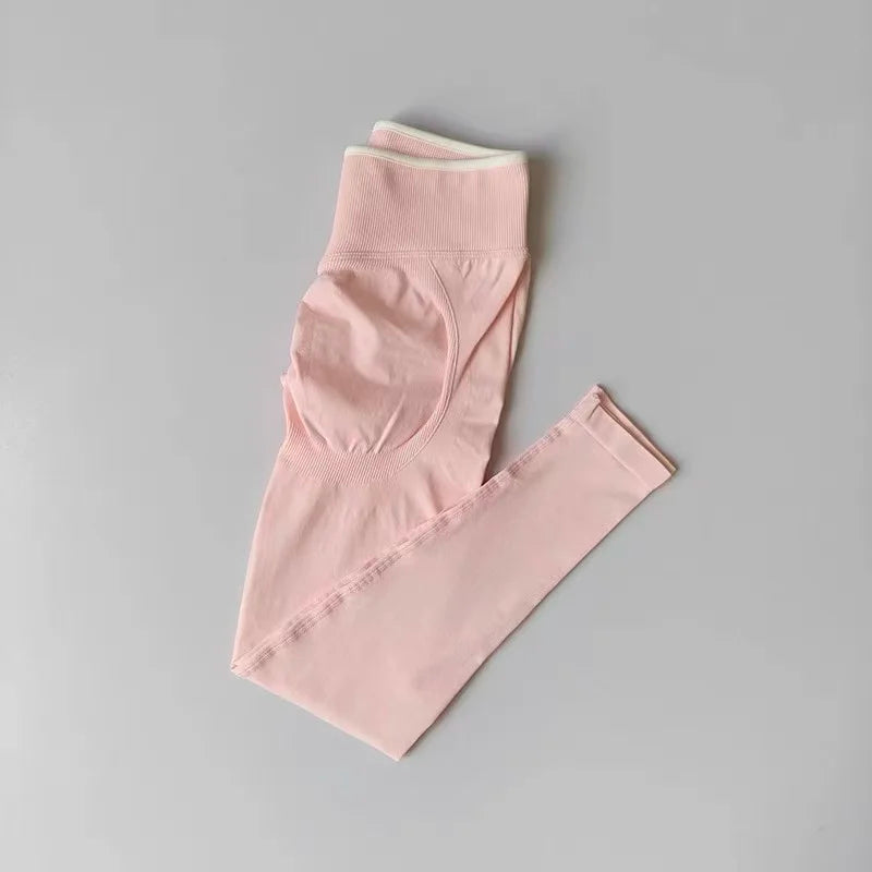 Peach Butt Yoga Pants, High-Waisted Butt-Lifting Fitness
