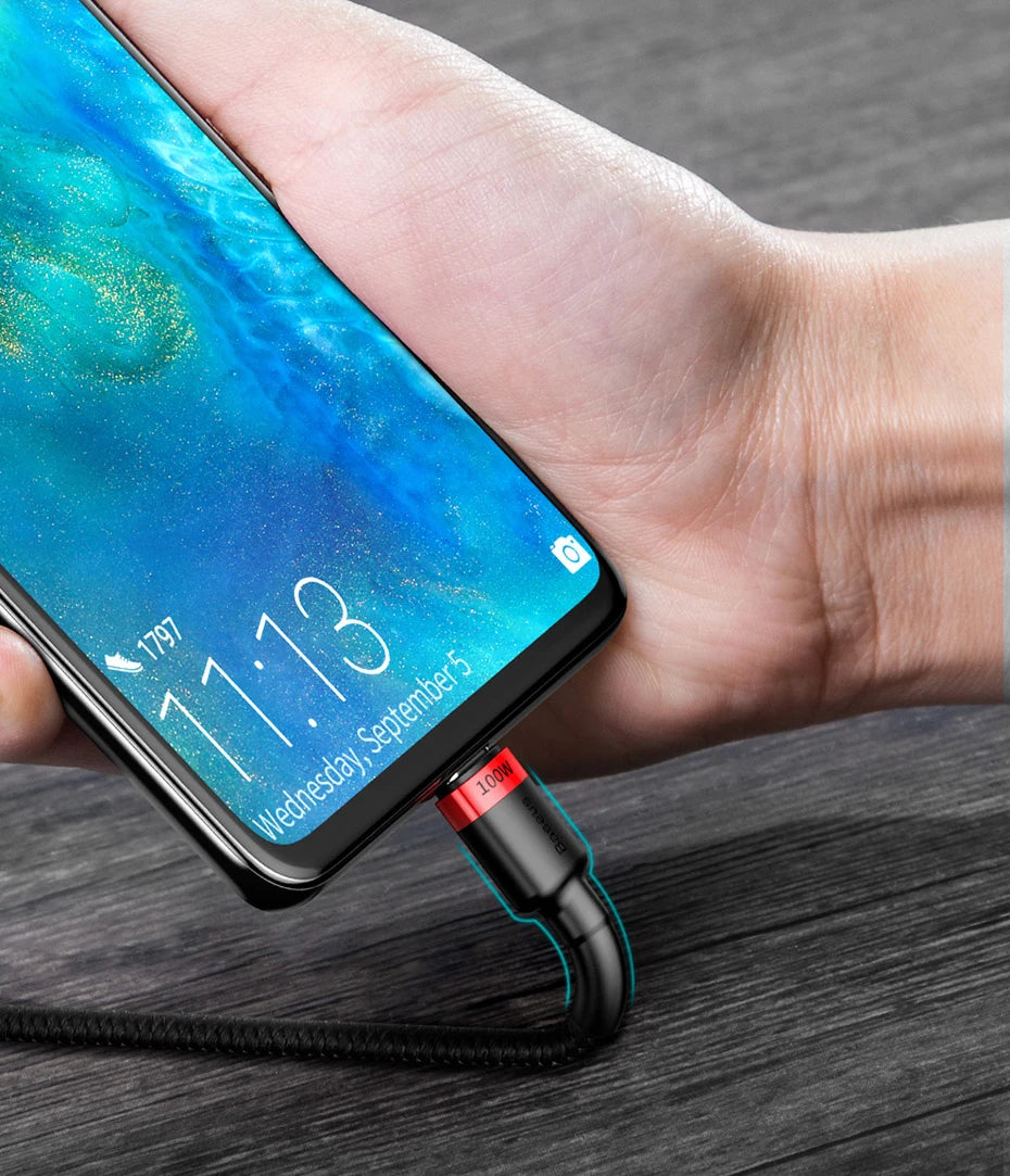 Baseus 100W/5A USB C To USB Type C Cable