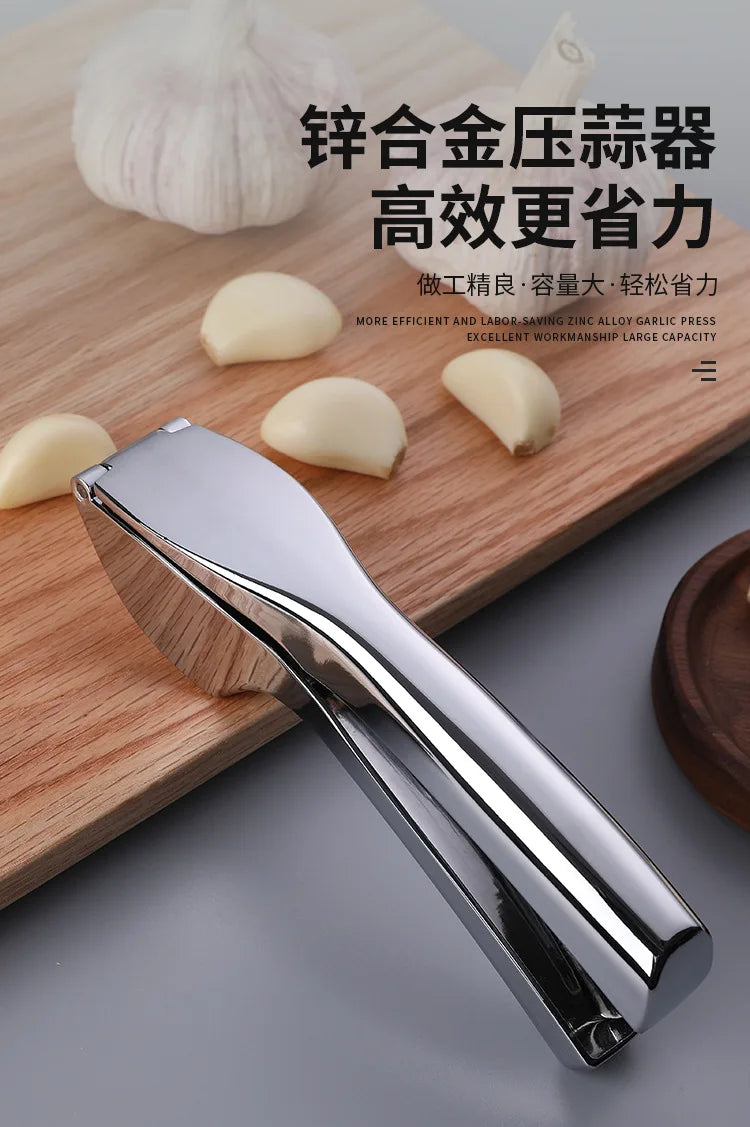 New stainless steel kitchen garlic puree