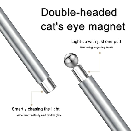 3 In 1 Dual Headed Cat Eye Nail Art Magnetic Stick