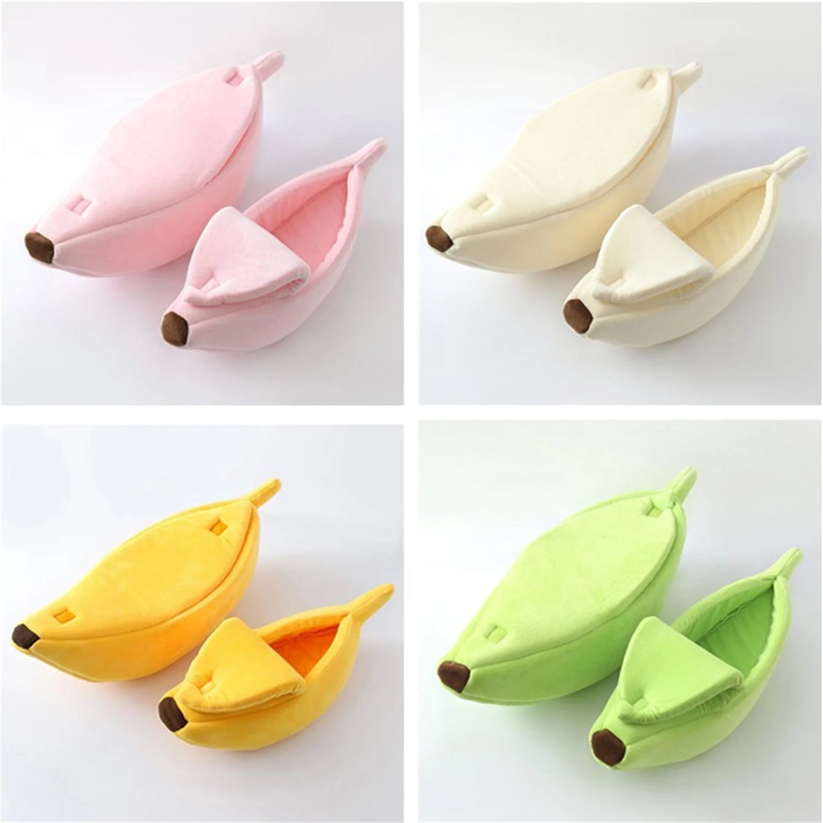 Cute Cats Beds Deep Sleep Comfort In Winter Bed Banana Shape