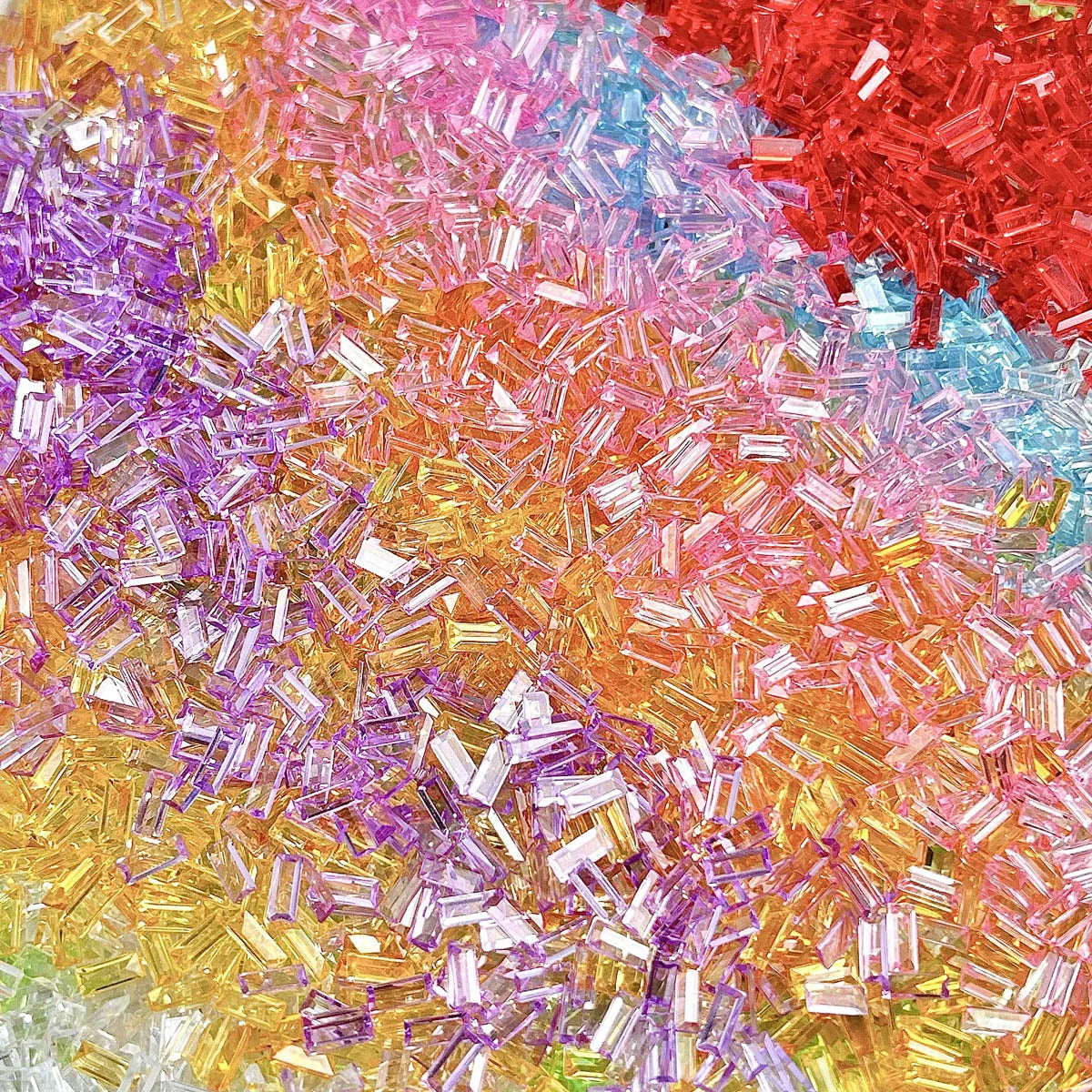 Ice Strip Fill Material Multipurpose DIY Parts for Squishy Ball