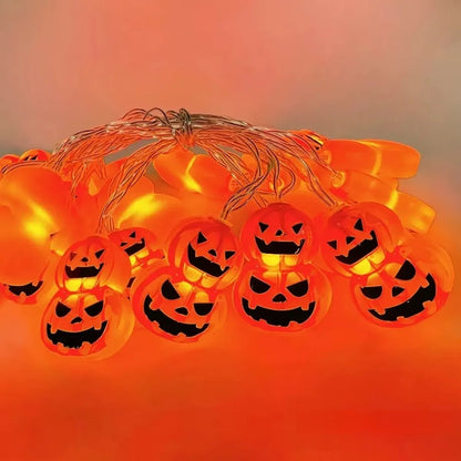 1PC 1.5M10LED Halloween Battery Box Light String, Excluding Battery,