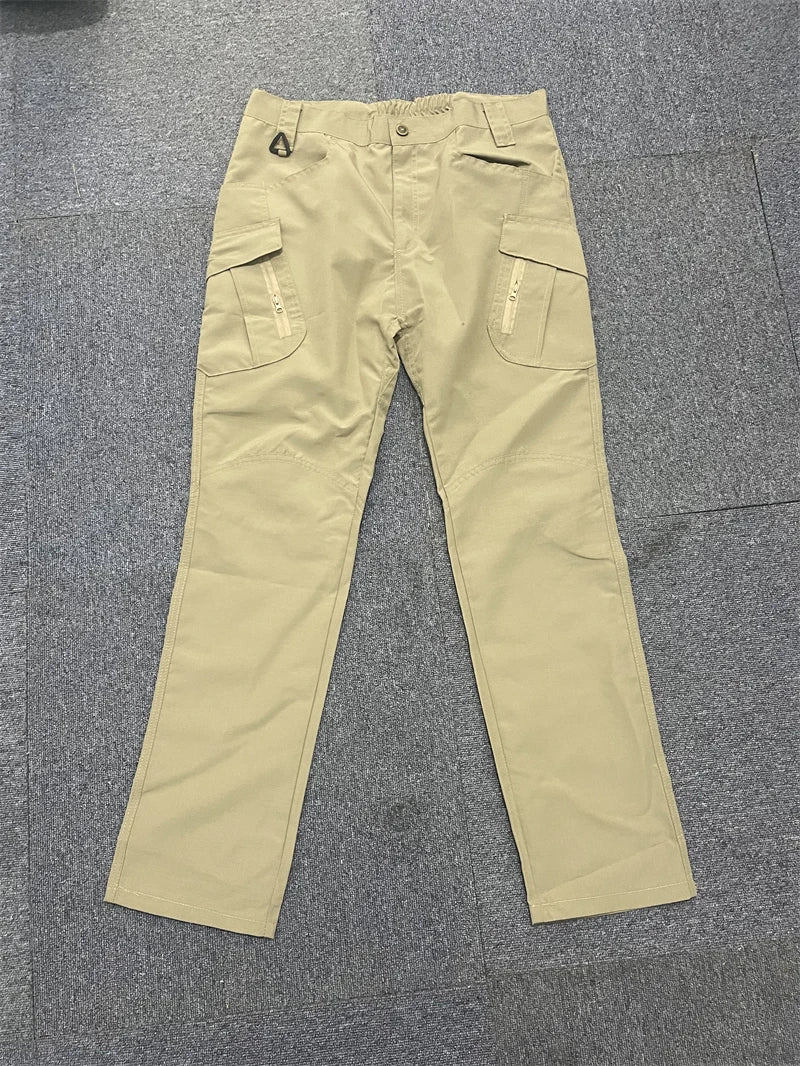 Asian Size Men City Pants Cargo Trousers Multi-pocket