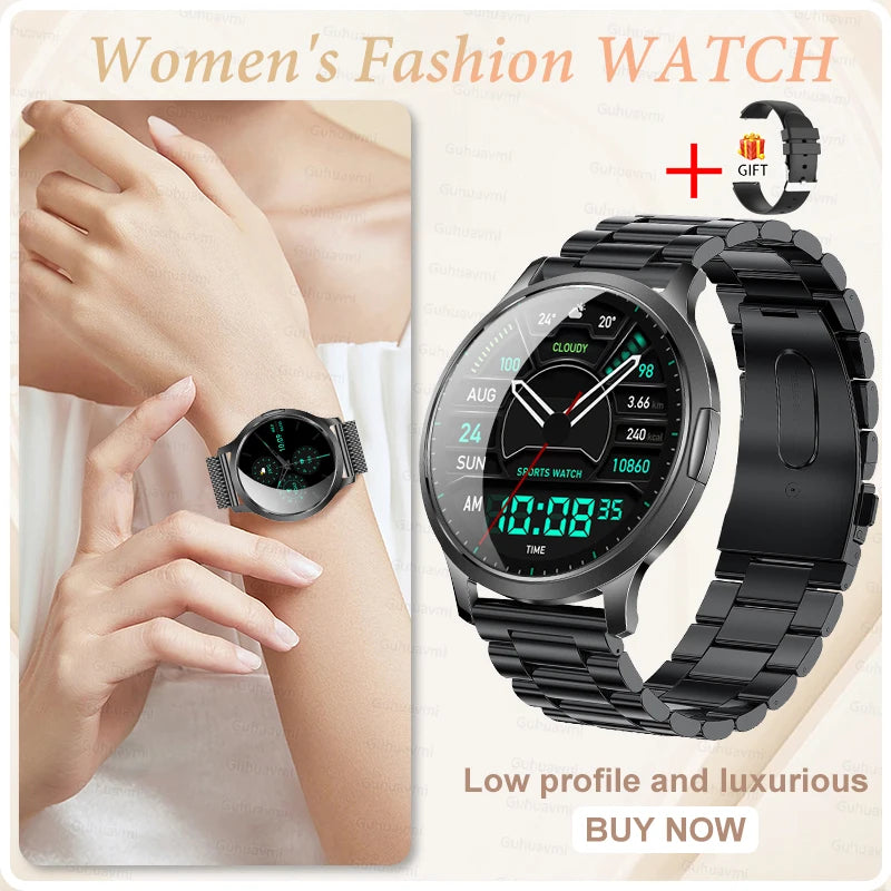 New Smart Watch For Women Gift 1.32 Inch Full Touch Screen