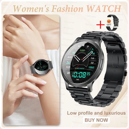 New Smart Watch For Women Gift 1.32 Inch Full Touch Screen