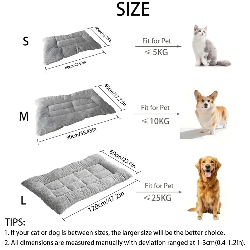 Extra Large Dog Pet Beds Plush Dog Bed Sofa Mat