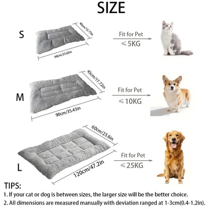 Extra Large Dog Pet Beds Plush Dog Bed Sofa Mat
