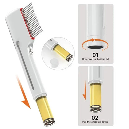 Electric Massage Comb LED Red Light Therapy Hair Growth
