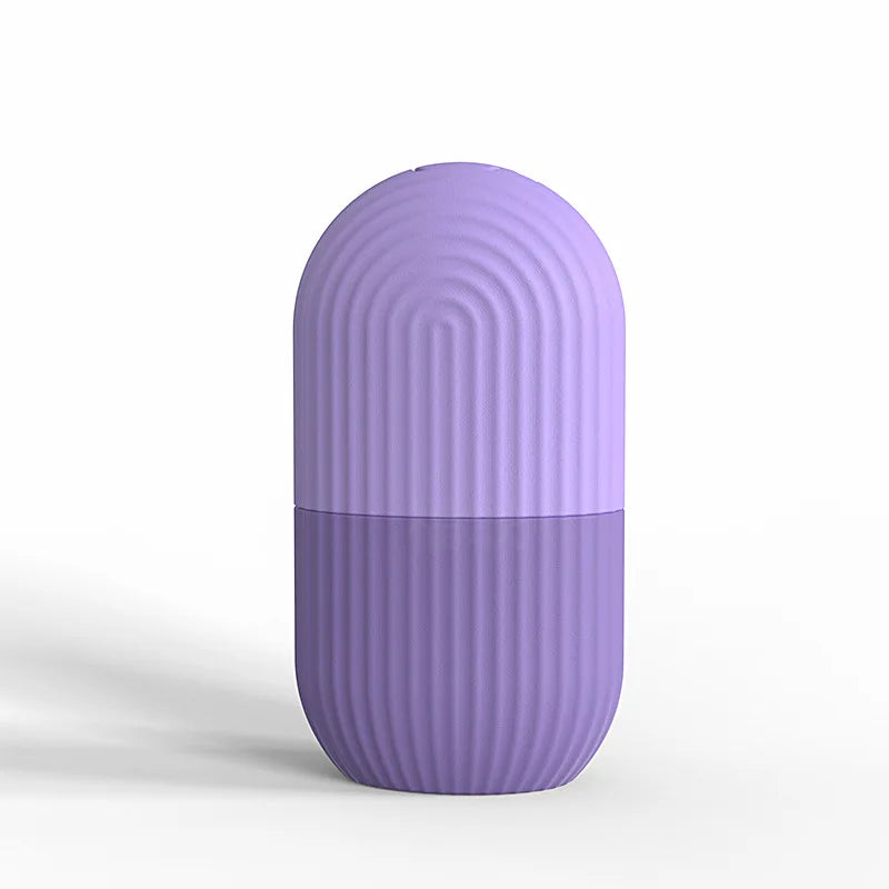 2-IN-1 Silicone Ice Roller Mold Mini Portable Face Cleansing