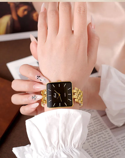 Men Watch Business Simple Square Couple Watches Waterproof