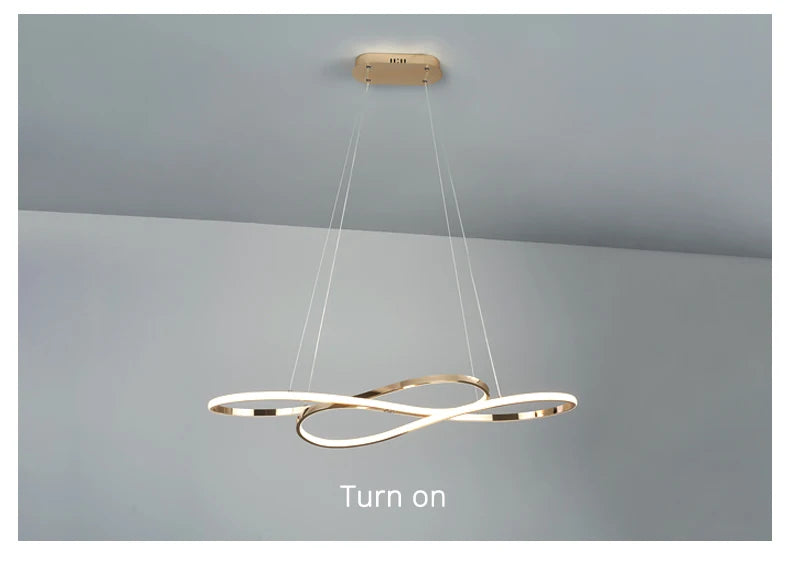 Nordic Simple LED Restaurant Pendant Lights Creative Light