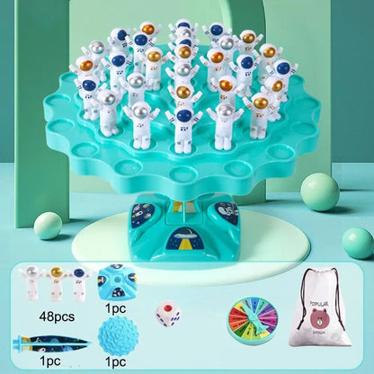 Fun Astronaut Frog Balancing Toy Balance Tree Puzzle Toy