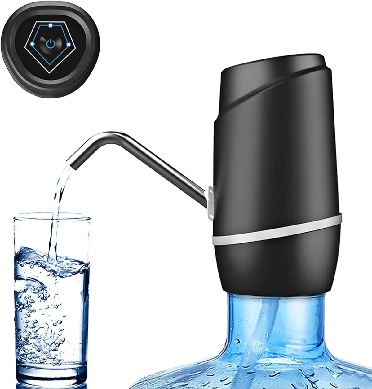 Water Bottle Pump USB Charging Auto Switch Drinking Dispenser