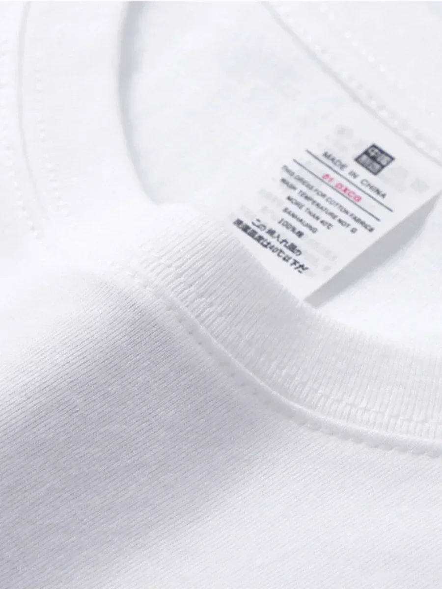 Bornladies Summer 100% Cotton Women's T-shirt Bottoming Tops