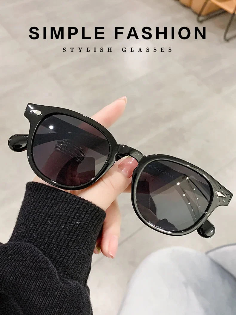 JNPCXI Quality New Retro Round Sunglasses Women