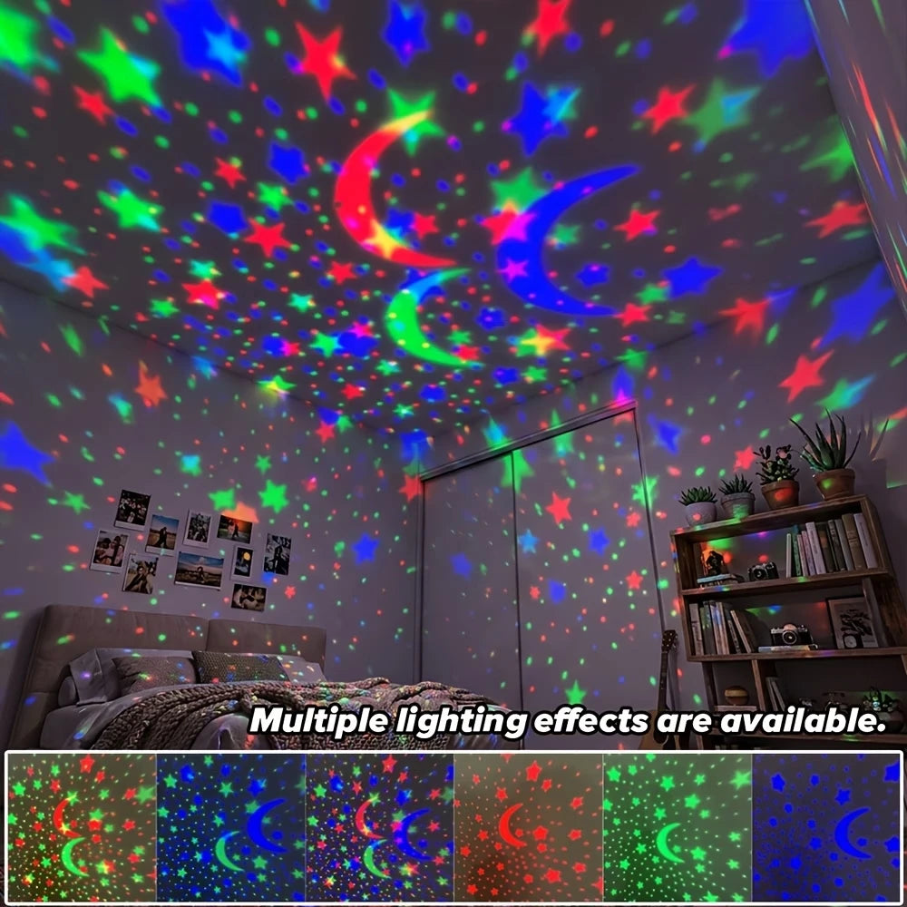 LED Starry Sky Night Lights USB Projector Lamp Magic Ball