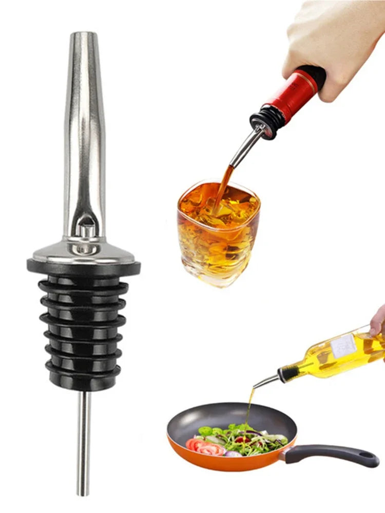 1/2/3/4Pcs Stainless Steel Wine Bottle Stopper Olive Oil