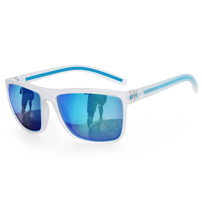 Polarized Sunglasses for Men Shades Lightweight TR90 Frame