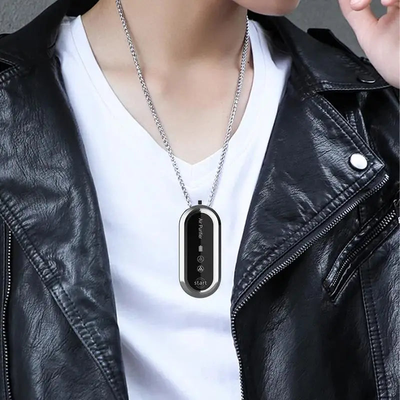 Air Purifier Travel Size Portable Air Cleaner Necklace