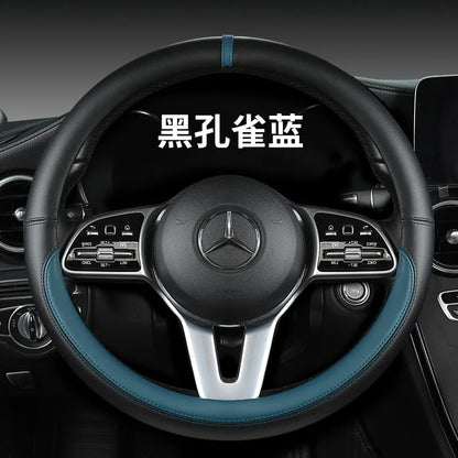 All-Nappa Leather Steering Wheel Cover Leather