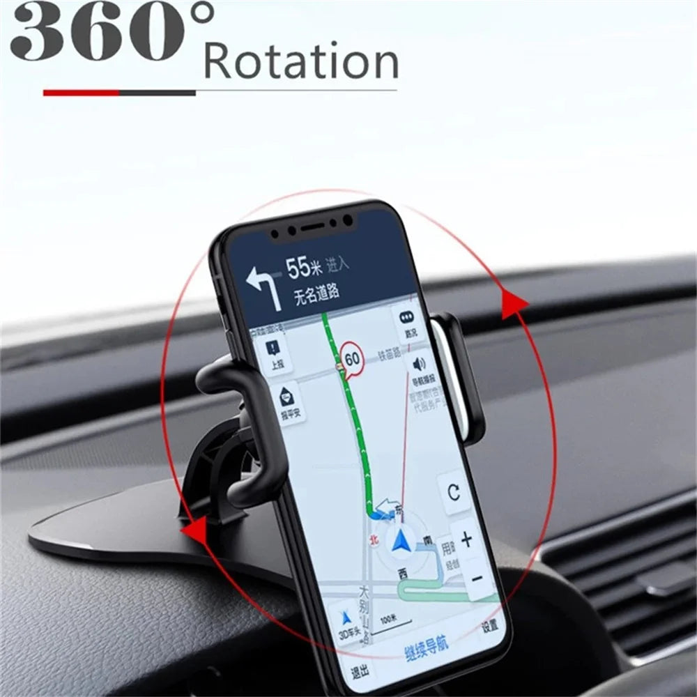 Universal Car Phone Holder Stand Dashboard Car Clip Mount
