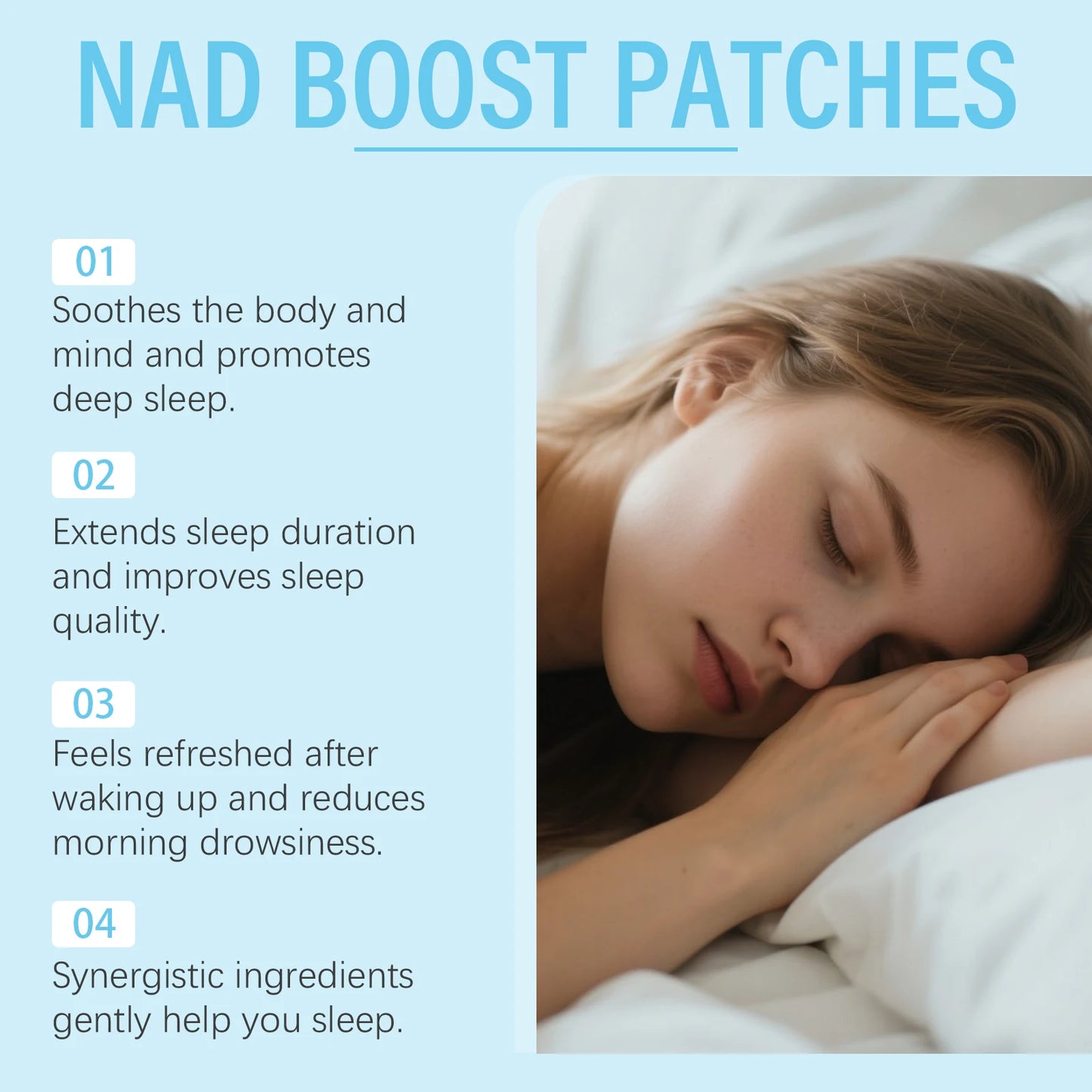 Body Care Patches Relieve Anxiety and Stress Sleep Care