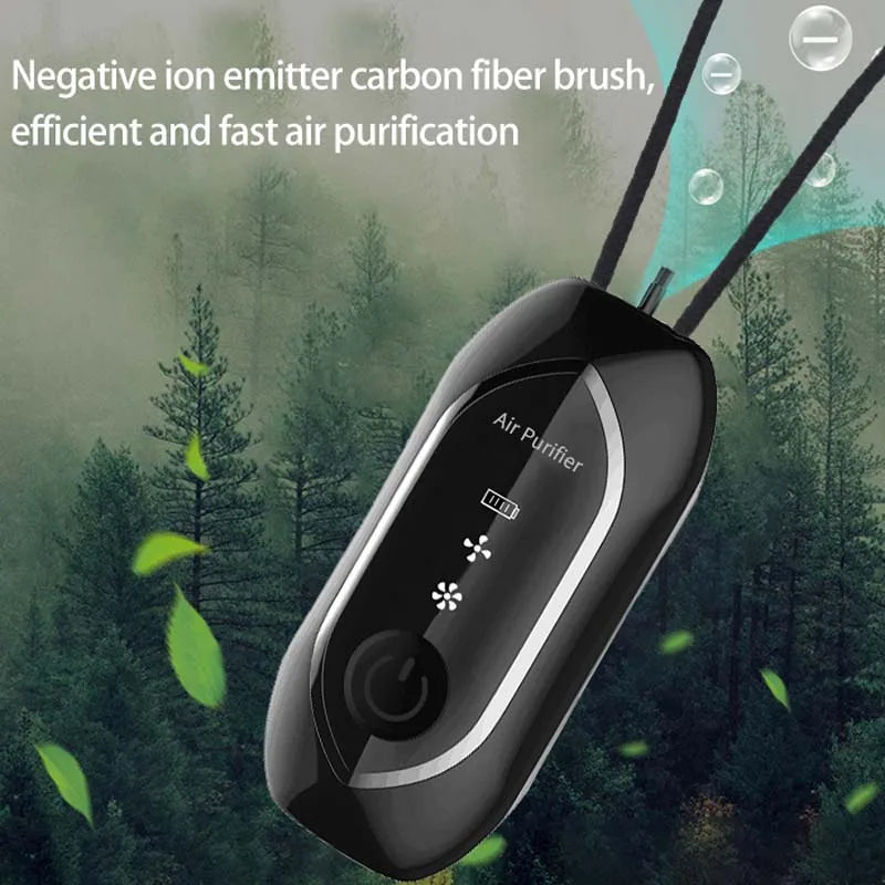 Mini Wearable Necklace  Portable Air Purifier