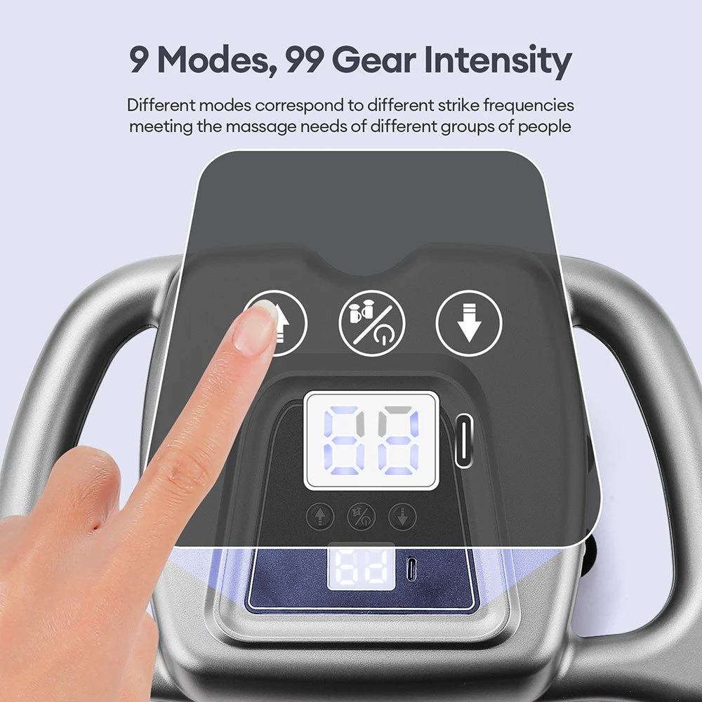 42-Heads Fascia Gun High-Frequency Vibration Body Massage