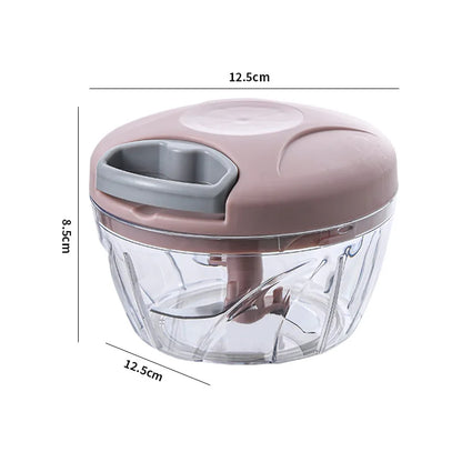 Manual Garlic Mincer Pull Type Garlic Press Maker