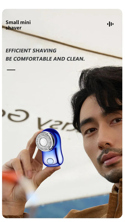 Mini Electric Shaver for Men Portable Beard Shavers